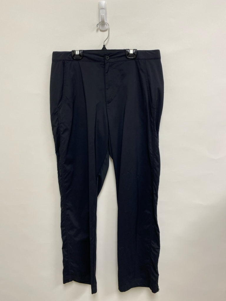 Royal Robbins Size 12 Black Nylon Ladies Pants