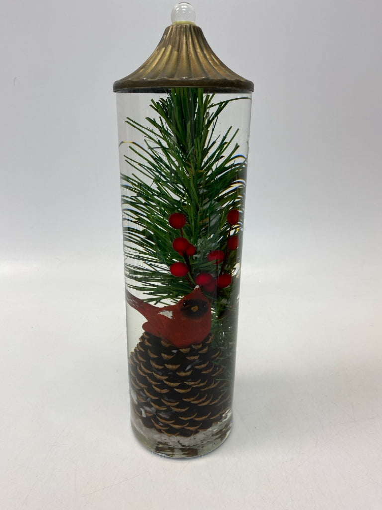 Red Green/Multi Cardinal Christmas