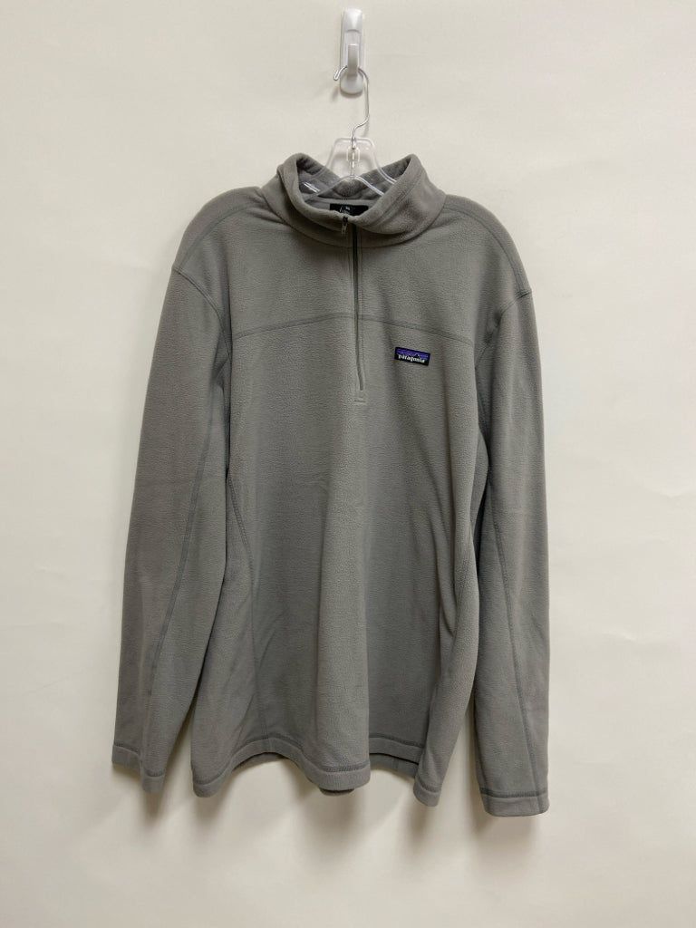 Patagonia Size XXL Gray Fleece Men&