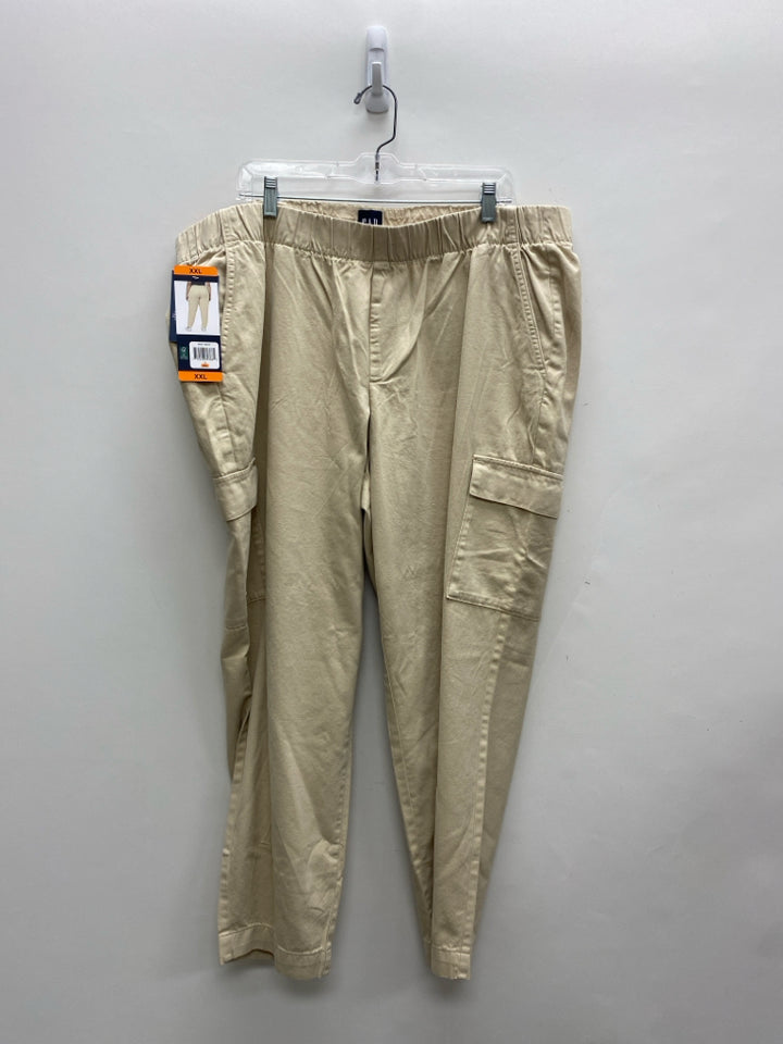 NWT Gap  SIZE  XXL Khaki Cargo Plus Size Pants