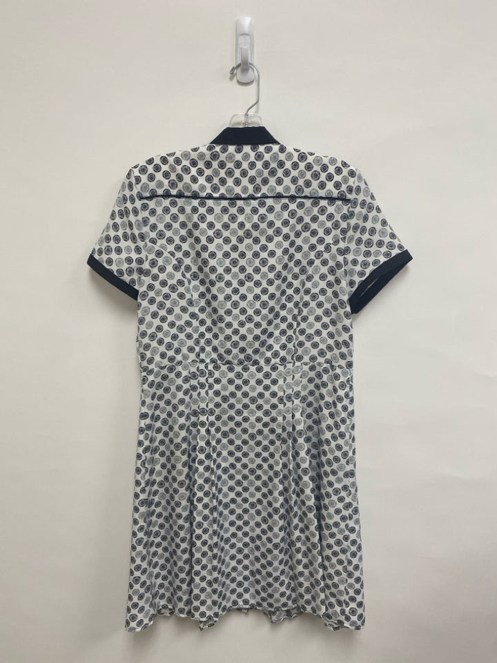 JASON WU Size M White Black Circles Ladies Dress