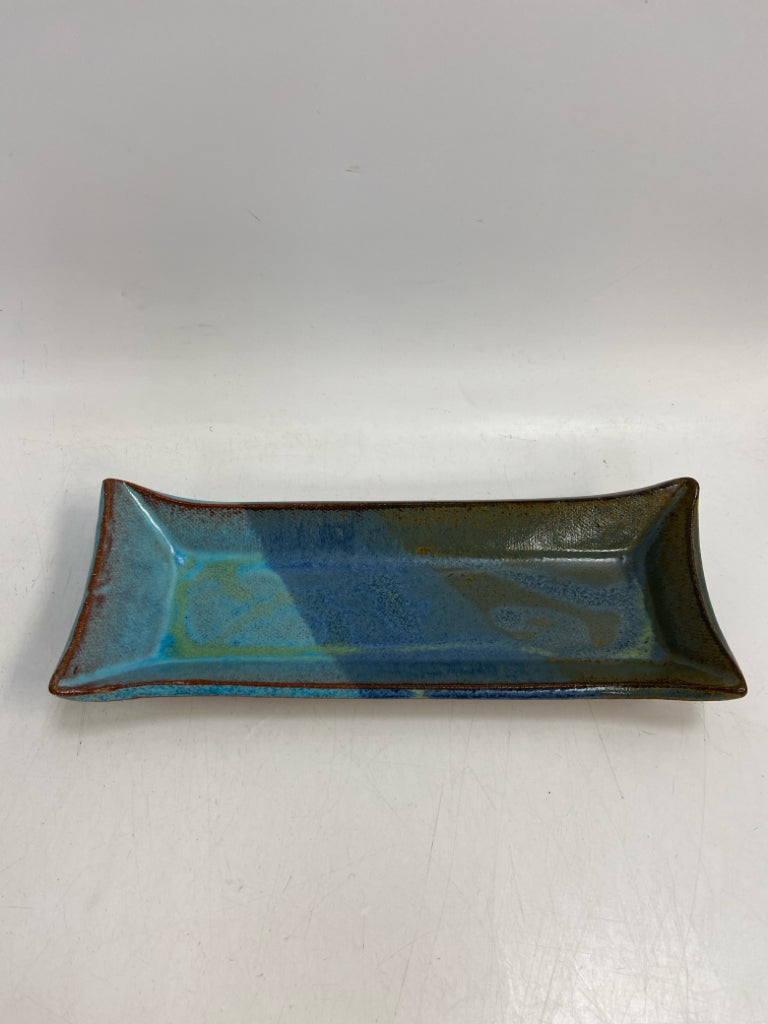 Turquoise Blue Pottery