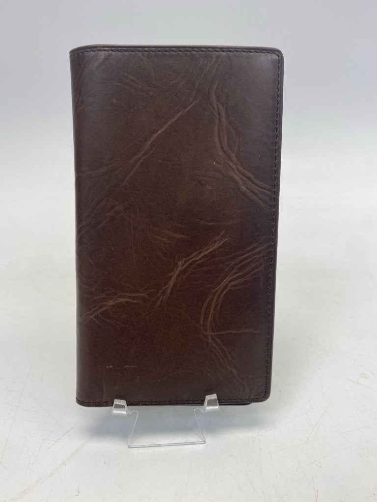 Fossil Brown Leather Men&