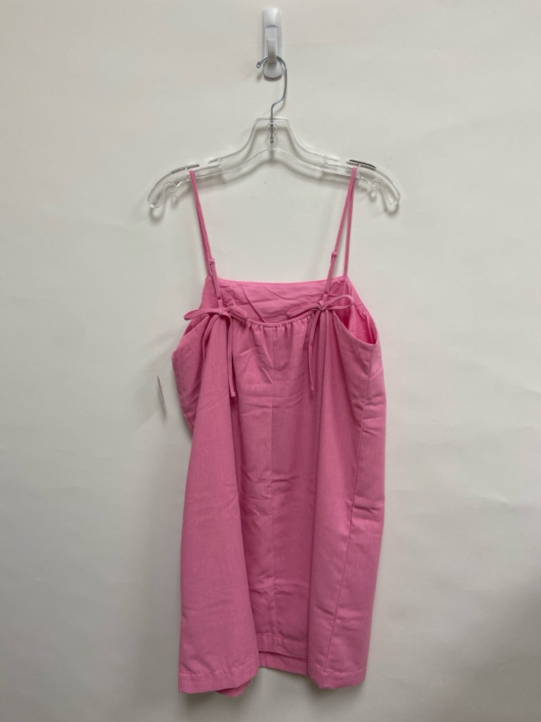 NWT Old Navy Size L Pale Pink Sleeveless Ladies Dress