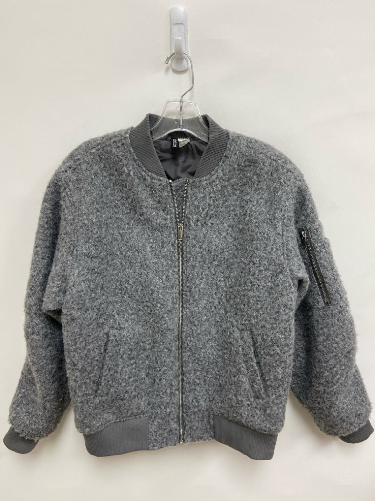 H&amp;M Size XXS Gray Zip Down Ladies Jacket