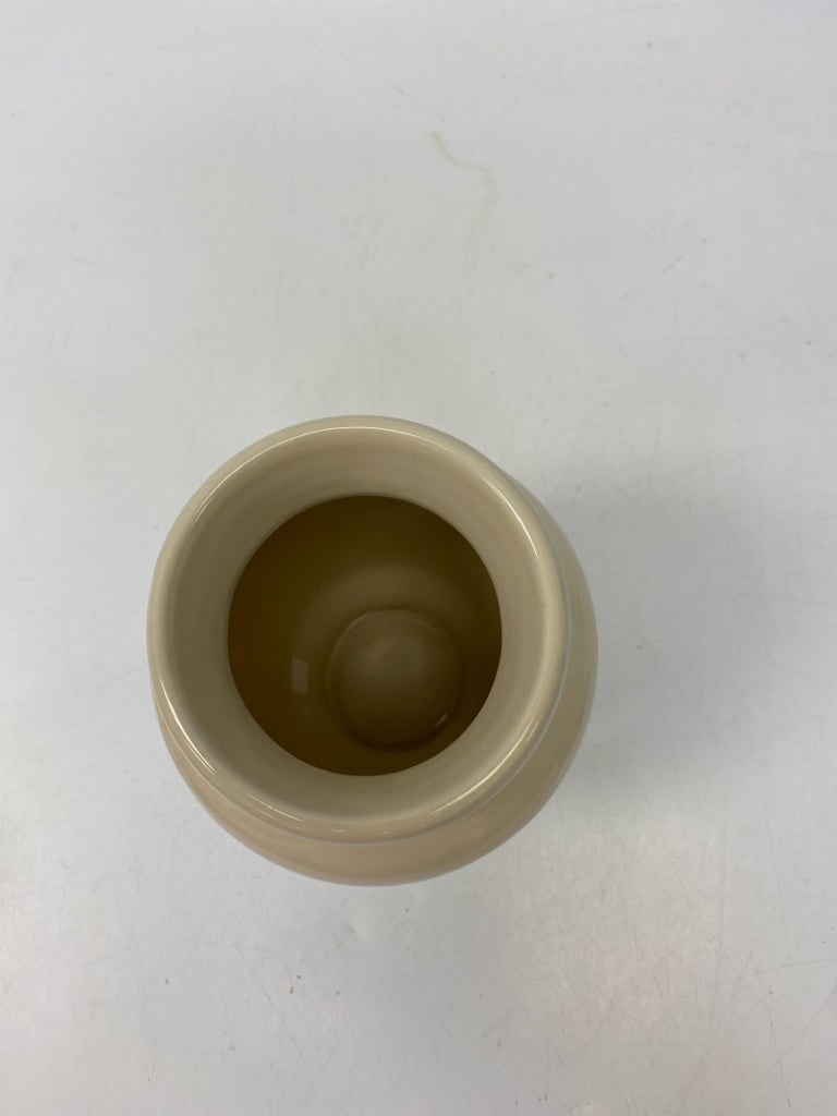 Cream Gold Jar