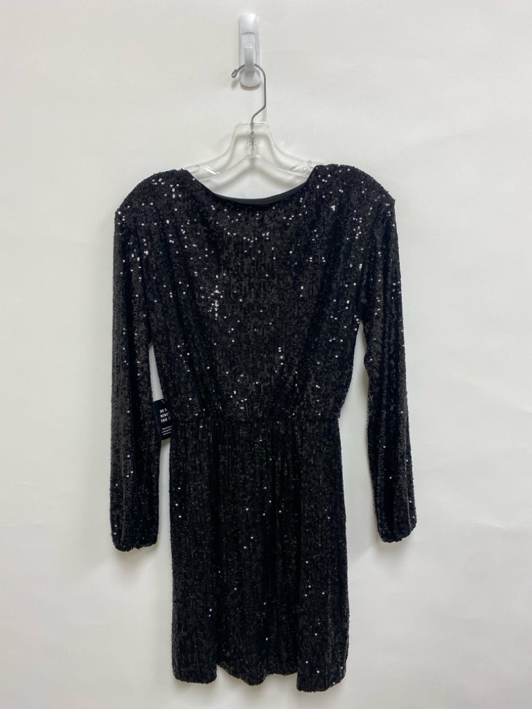 NWT Express Size S Black Sequins Ladies Dress