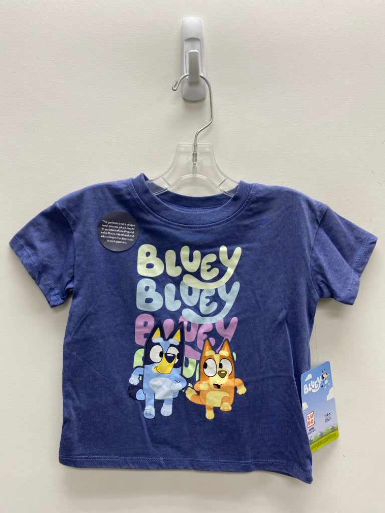 NWT Bluey SIZE 2T Blue/Lav Tan Dogs Boy&