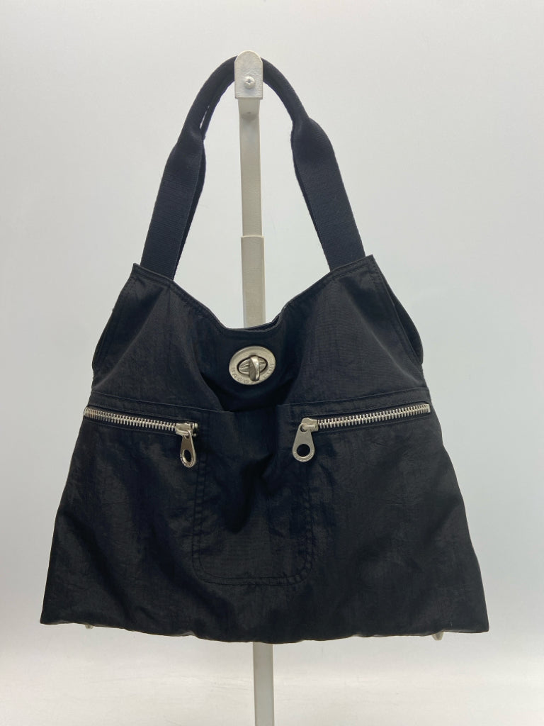 Baggallini Black Silver Accent(s) Nylon Tote Bag