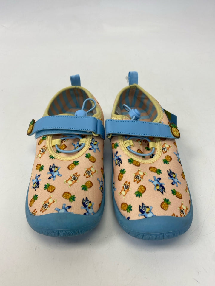 NWT Groundup SIZE 13 Cream Blue Bluey Girl&