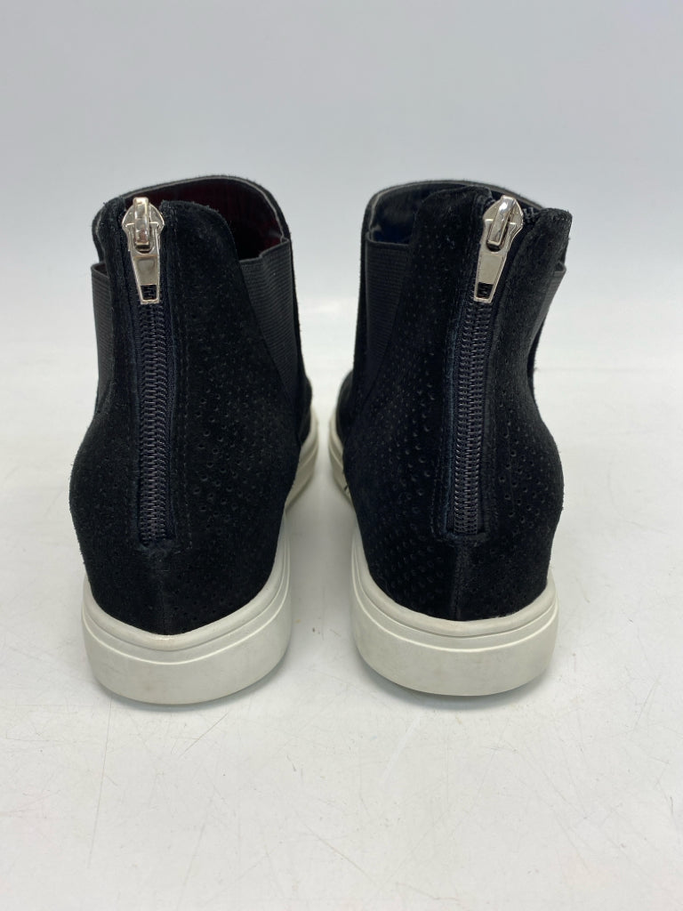 INC US Shoe Size 8.5 Black Side Zipper Boots