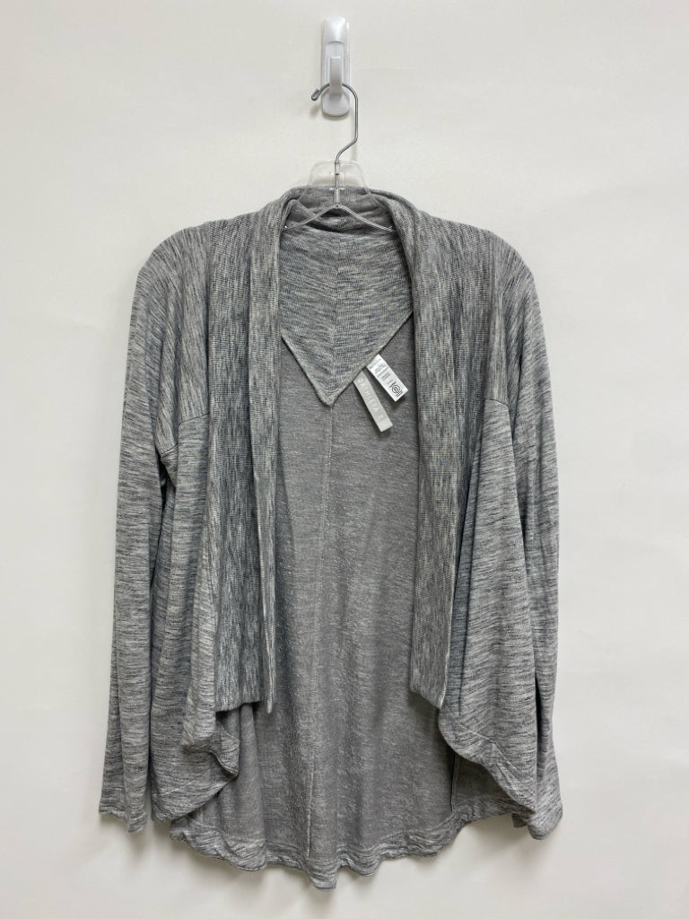 Athleta Size XS Gray Charcoal Streaked Drape Ladies Jacket