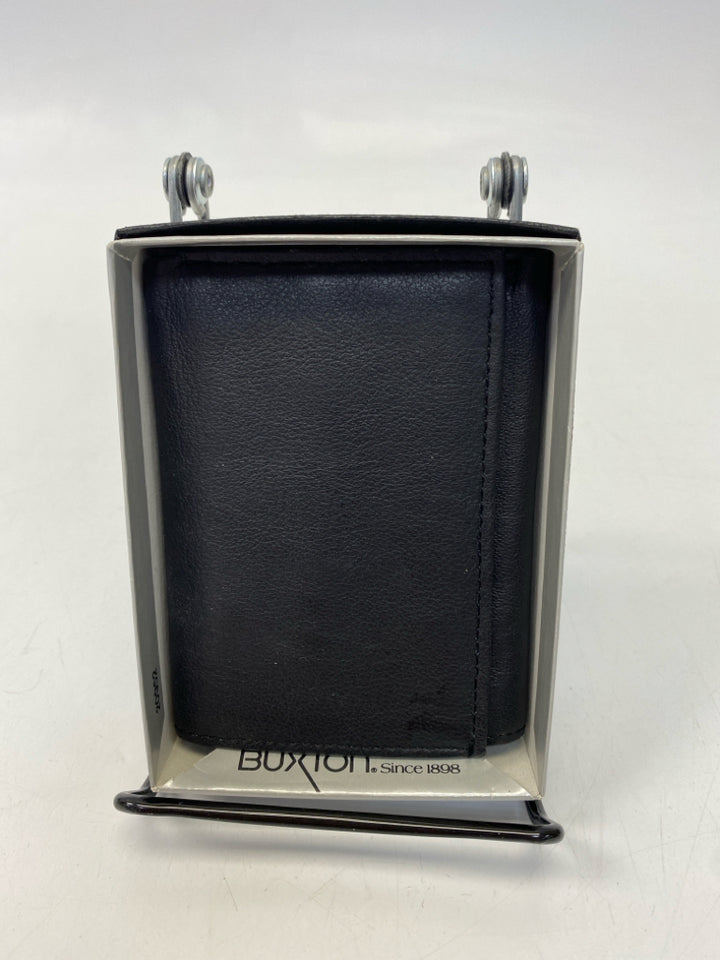 Buxton Black Leather Men&