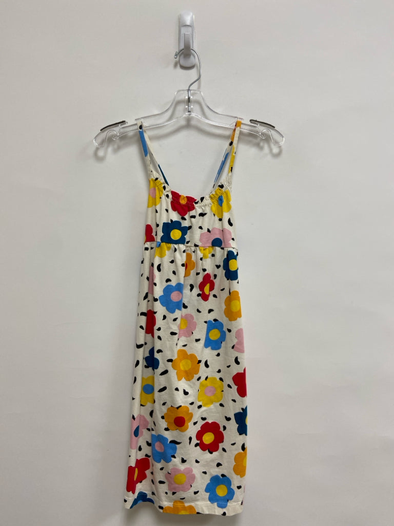 Bella Bliss SIZE 6/7 Cream Multi Color Floral Sleeveless Girl&