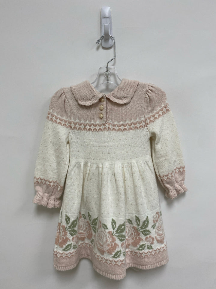 Cupcakes/Cashmere SIZE 18M White Dusty Pink Flowers Girl&