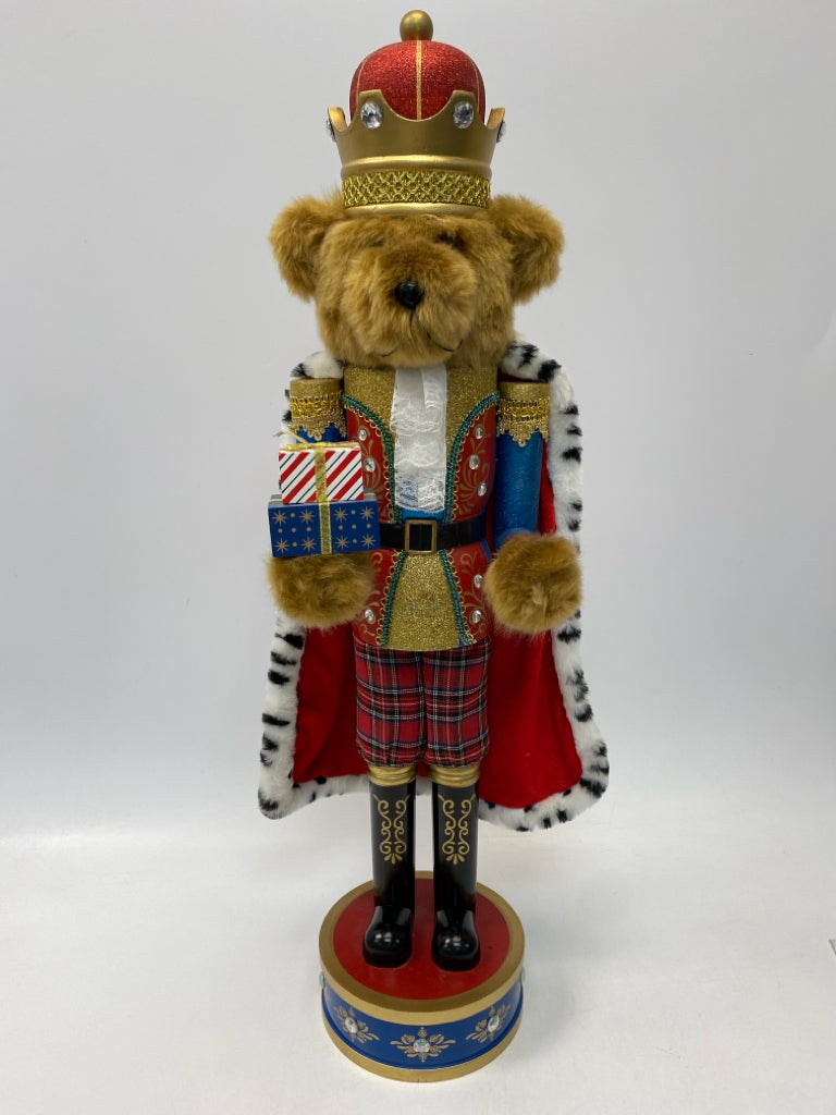 Red Blue/Gold Bear Christmas