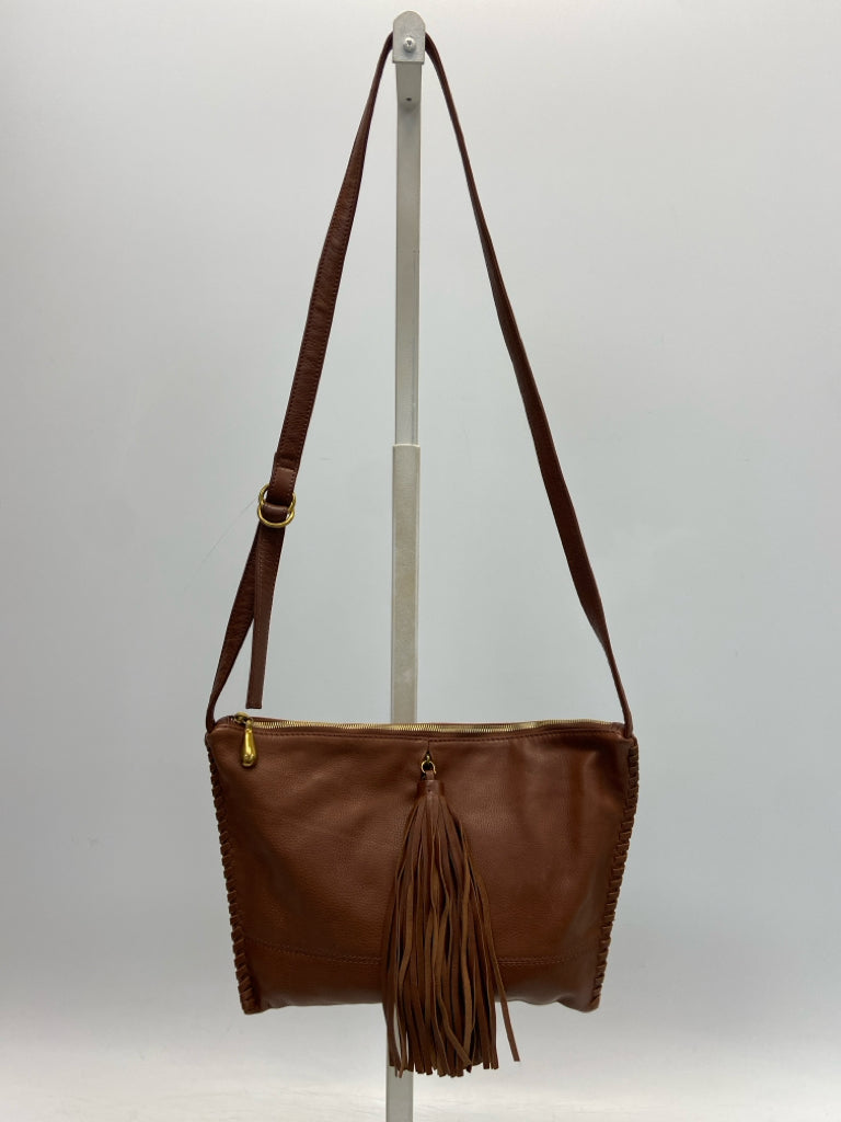 Hobo Dark Brown Tassel(es) Handbag