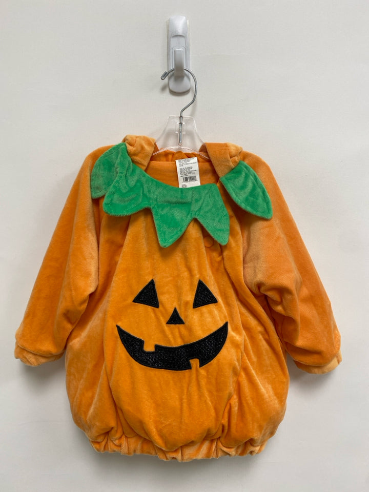 SIZE 12-18M Orange Green/Black Pumpkin Boy&