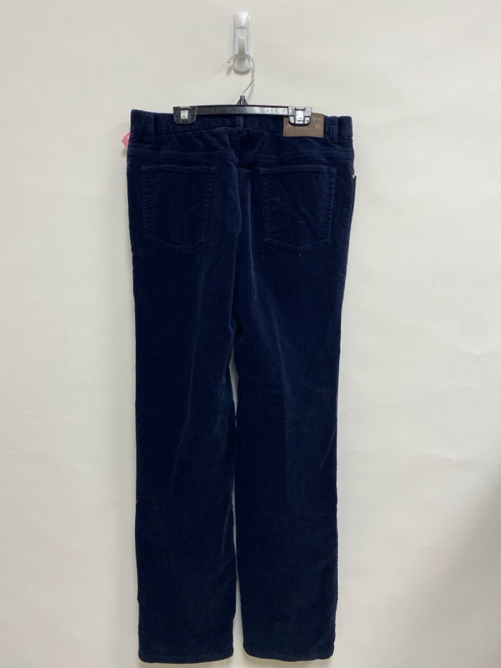 Lauren Ralph Lauren Size 12 Navy Corduroy Ladies Pants