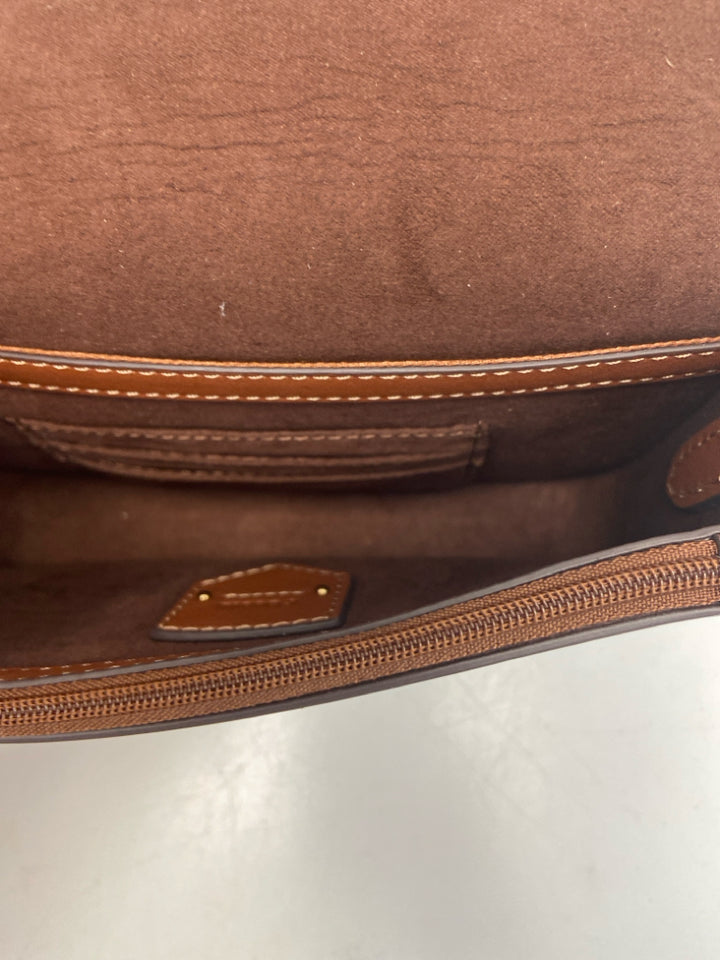 Fossil Brown Crossbody