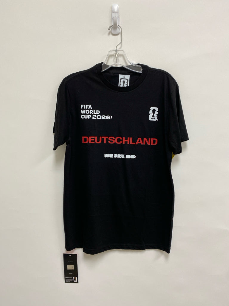 NWT Size S Black White/Red Soccer Men&