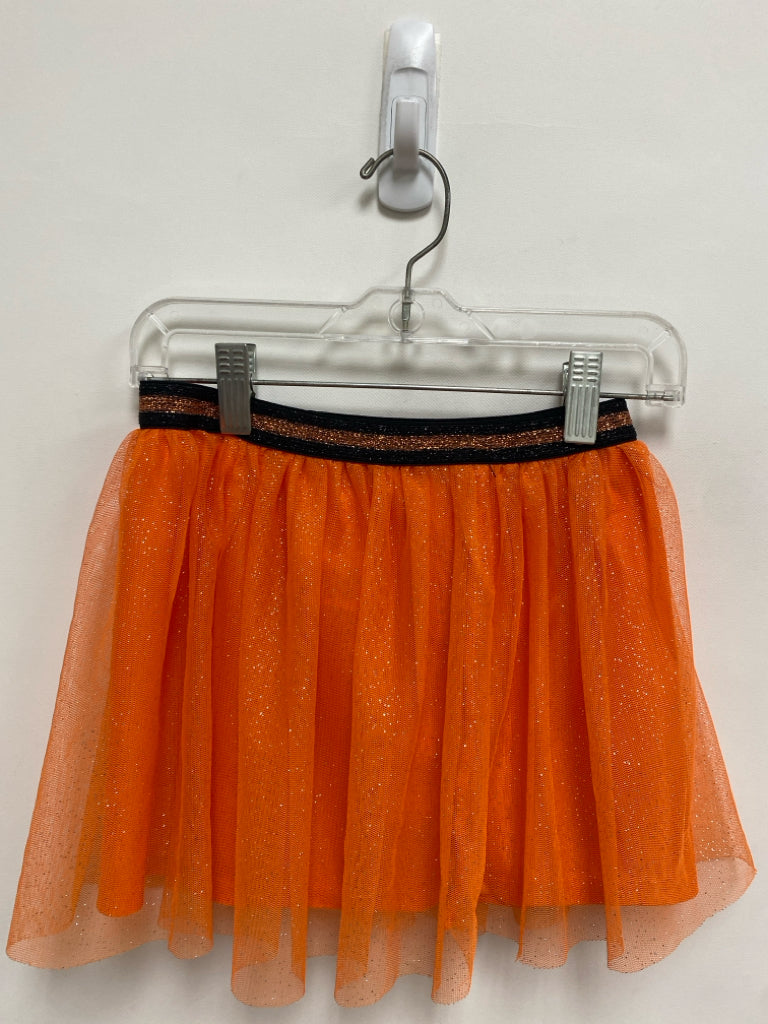 way to celebrate SIZE 6/6X Orange Black Sparkle Girl&