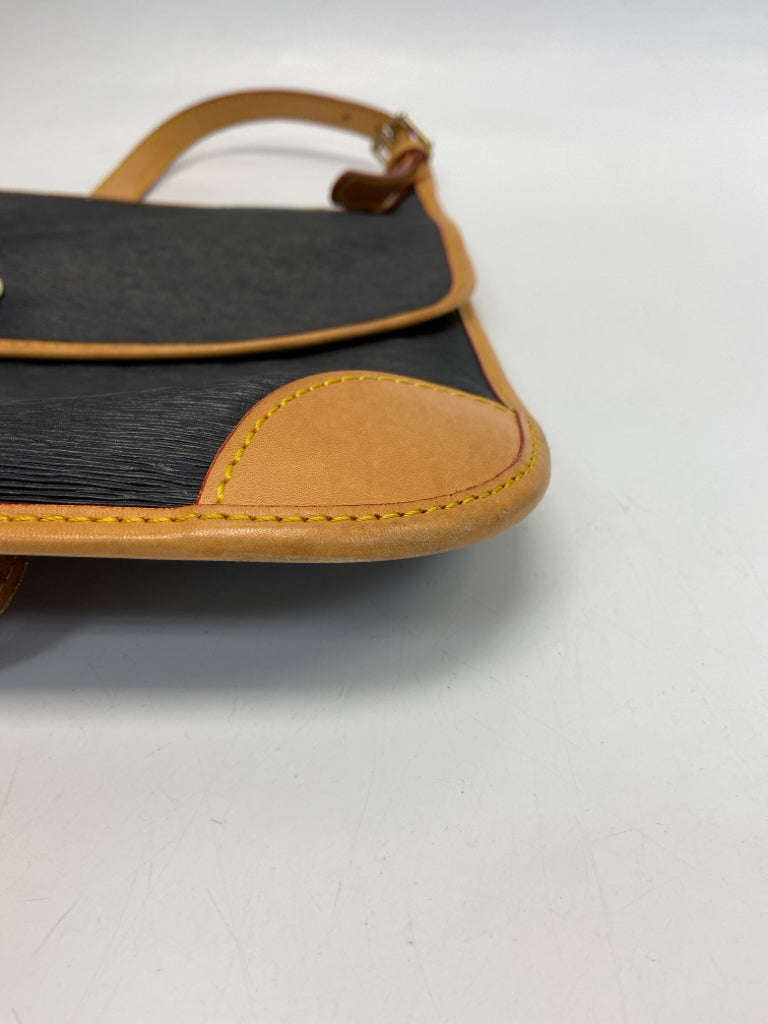 Dooney &amp; Bourke Black Brown Crossbody