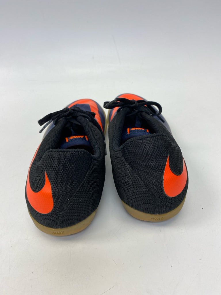 Nike Size 11 Navy Orange/Black Lace-Up Men&