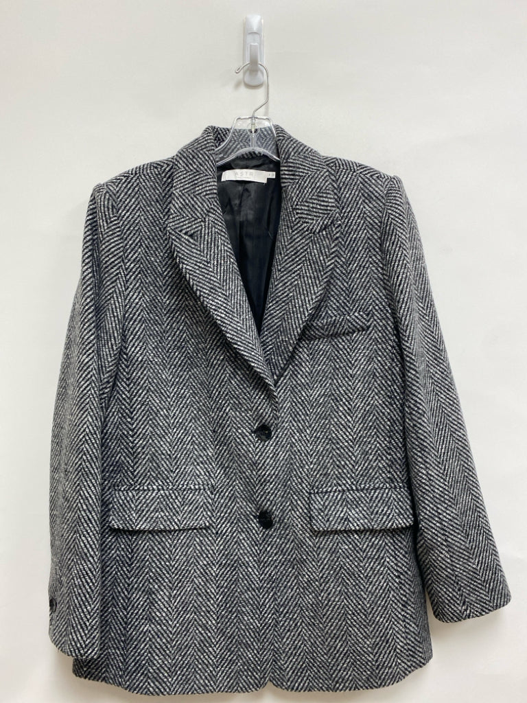 NWT ASTR Size M Gray/Black Herringbone Ladies Jacket