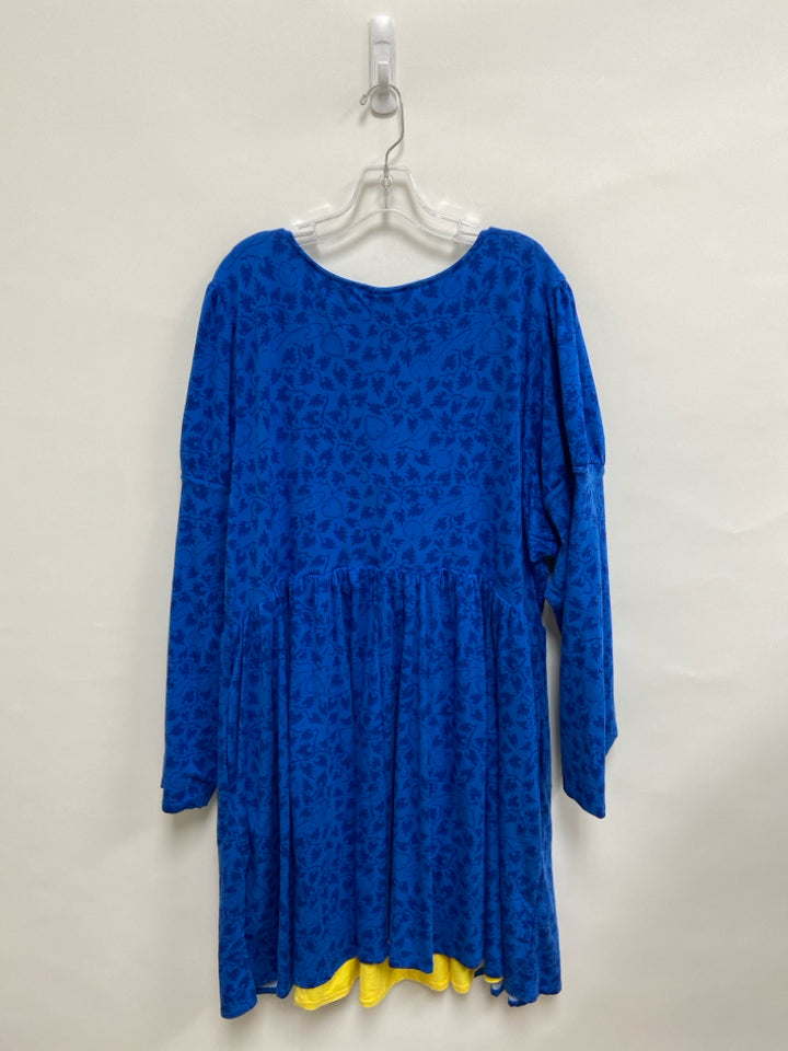 NWT Disney Blue Yellow Halloween