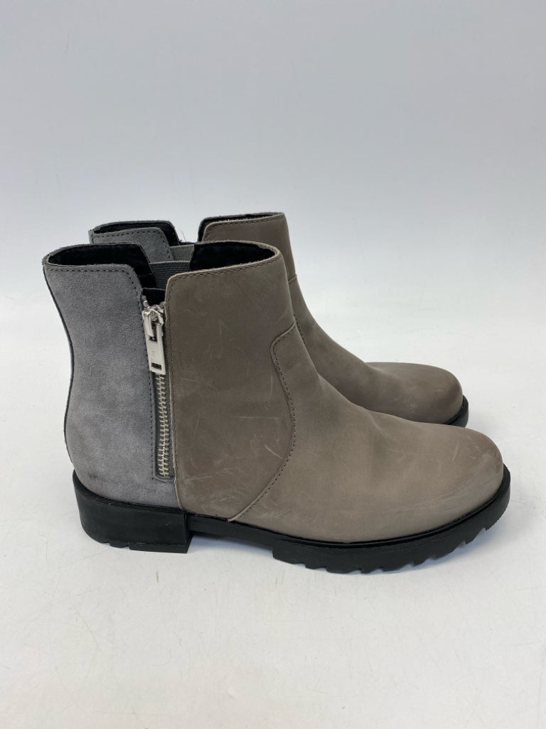 Sorel US Shoe Size 7.5 Taupe/Gray Distressed Boots