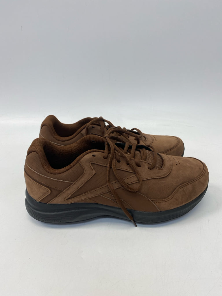 Reebok Size 10.5 Brown Lace-Up Men&