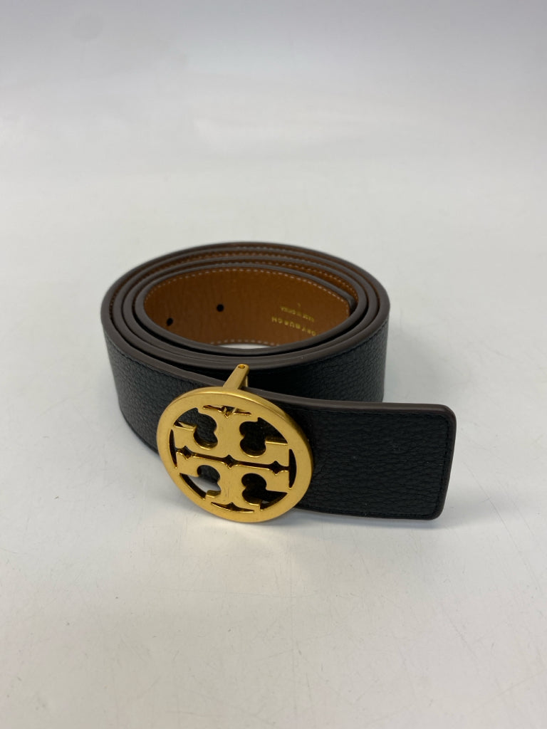 Tory Burch Black Gold Buckle(s) Belt