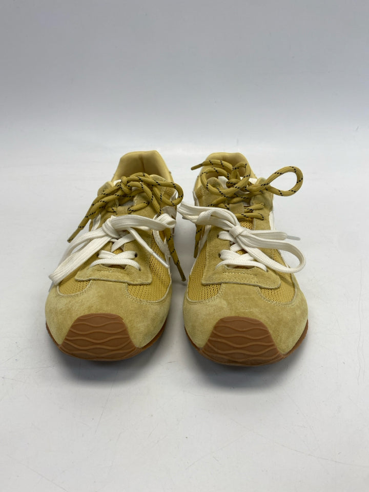 Project Cloud  Size 8.5 Yellow Lace-up Sneakers
