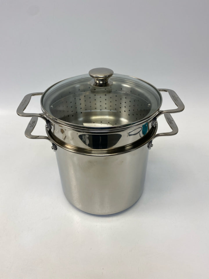 All-Clad Silver Clear Cookware