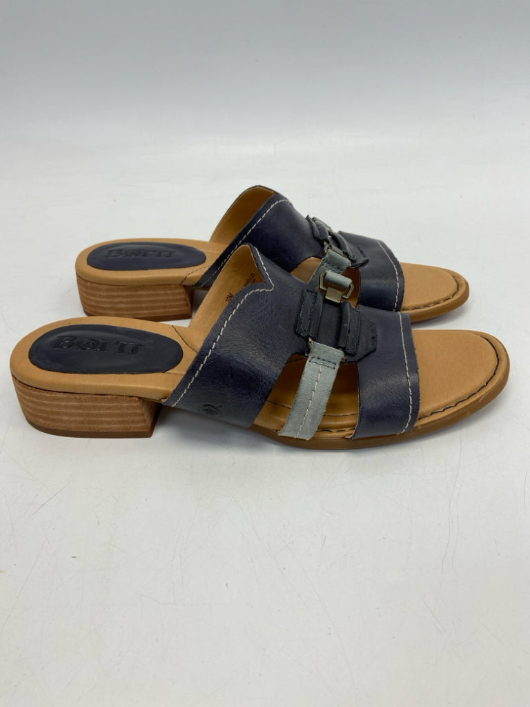 Born  Size 10 Navy Sandals