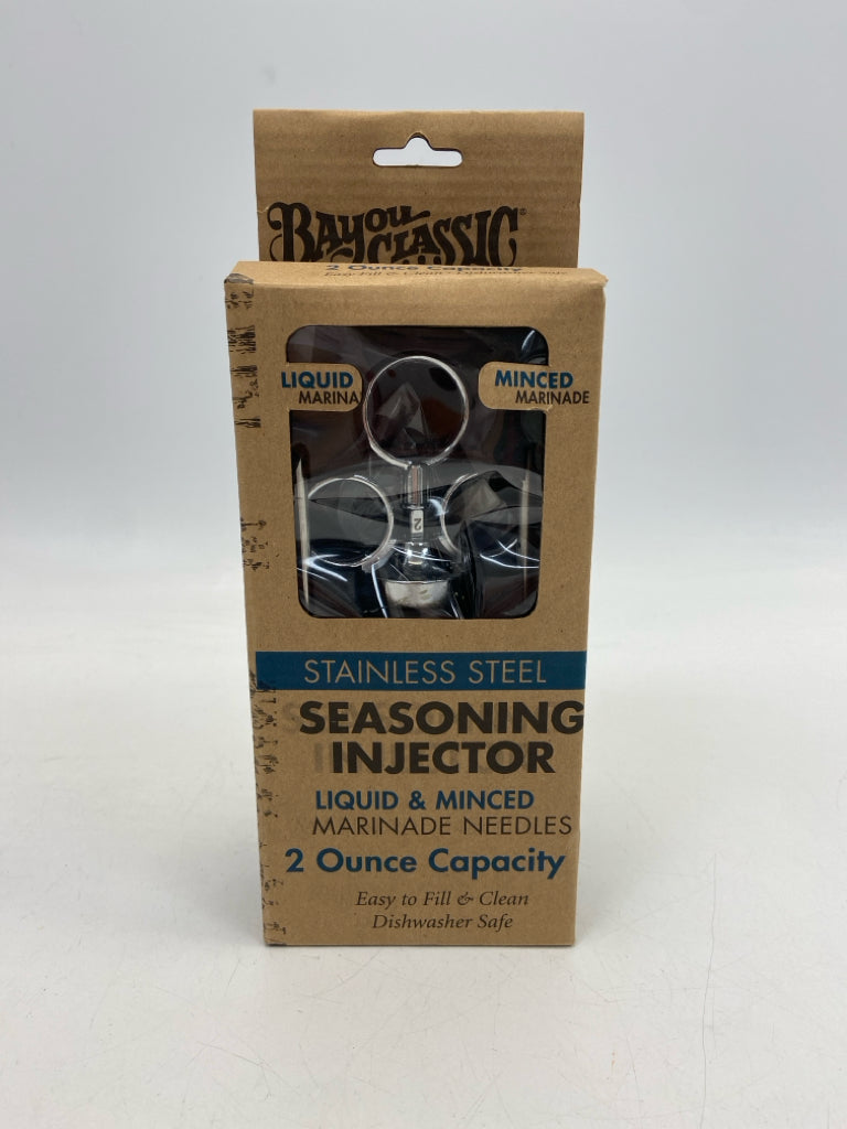 NEW/BOX Bayou Classic Seasoning Injector