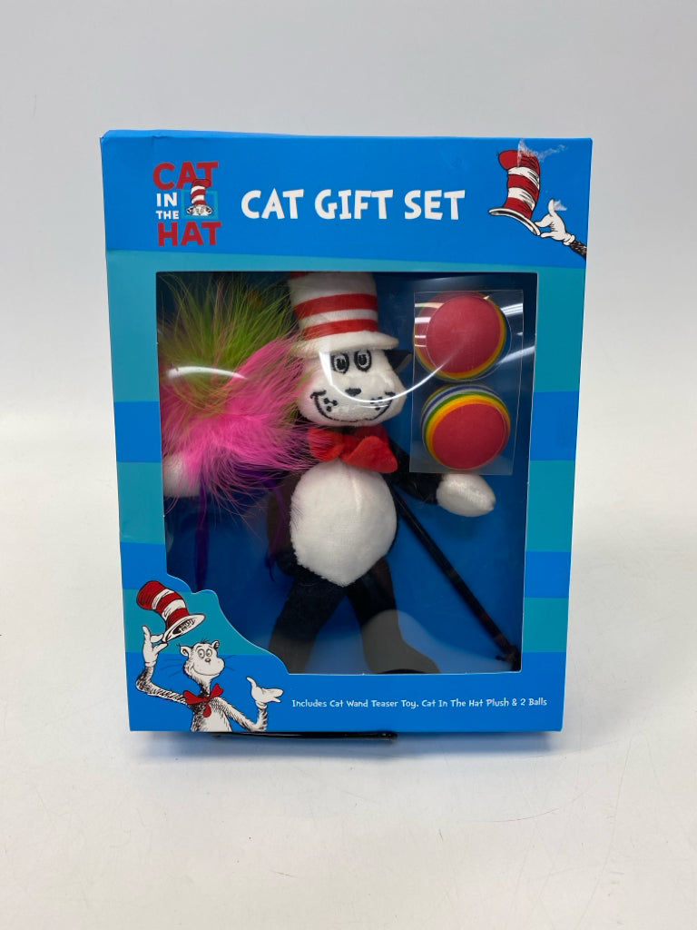 NEW/BOX Black Red/White Cats Misc. Toy