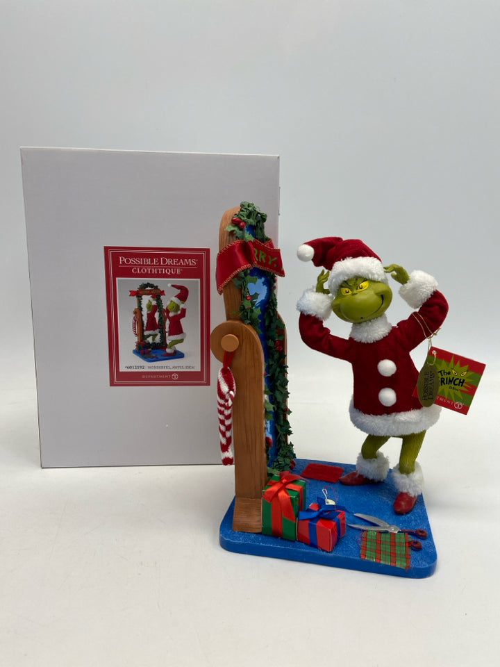 NEW/BOX Dept. 56 Red Green Christmas