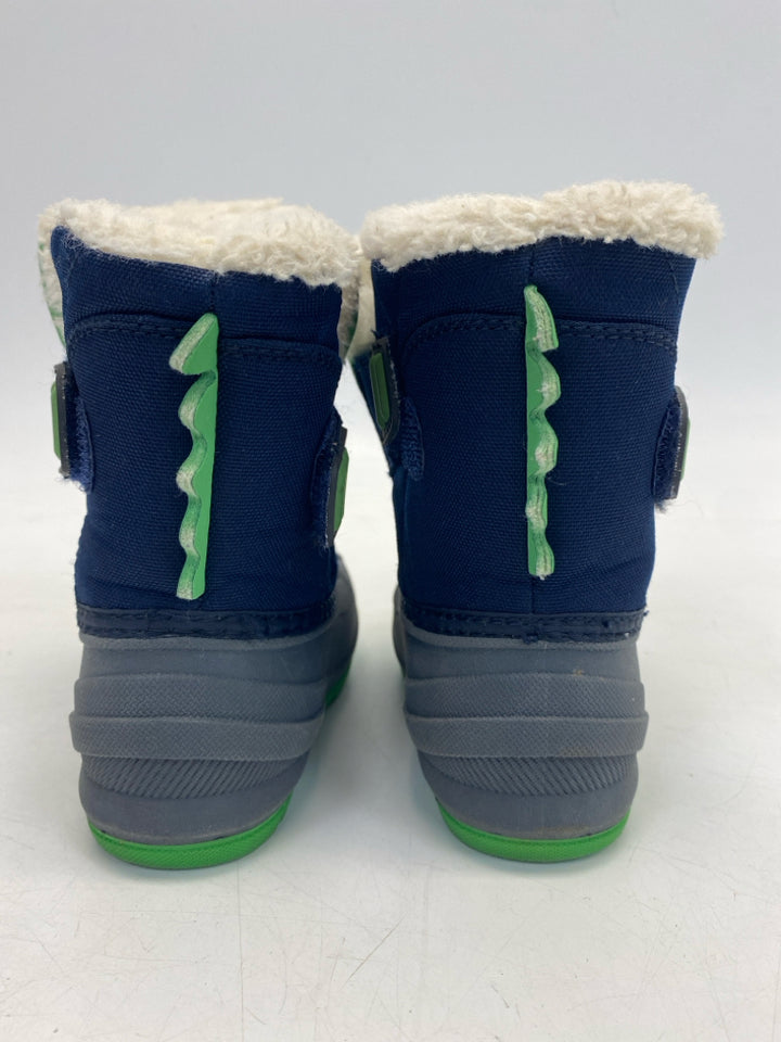 Cat &amp; Jack SIZE 6 Navy Green Dinosaurs Boy&
