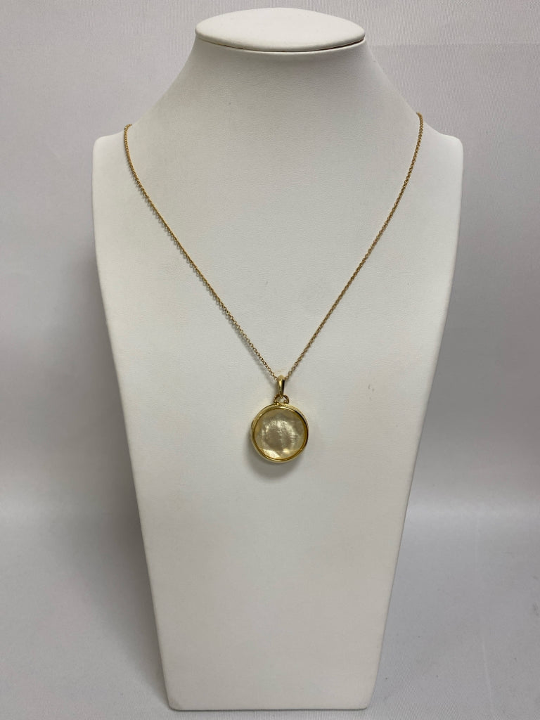NWT Spartina Gold Color Pearl Color Circles Earrings