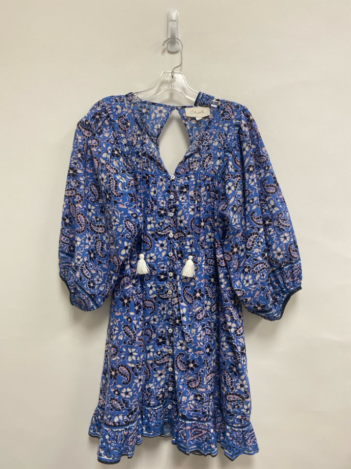 Cleobella Size S Blue Pink Paisley Ladies Dress