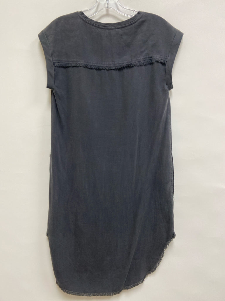 Cloth &amp; Stone Size XS Charcoal Pocket(s) Tencel Ladies Dress