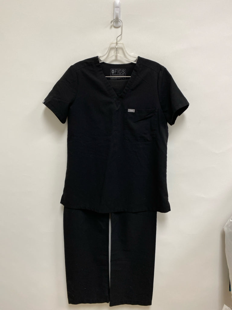 FIGS Size S Black Uniform 2pc