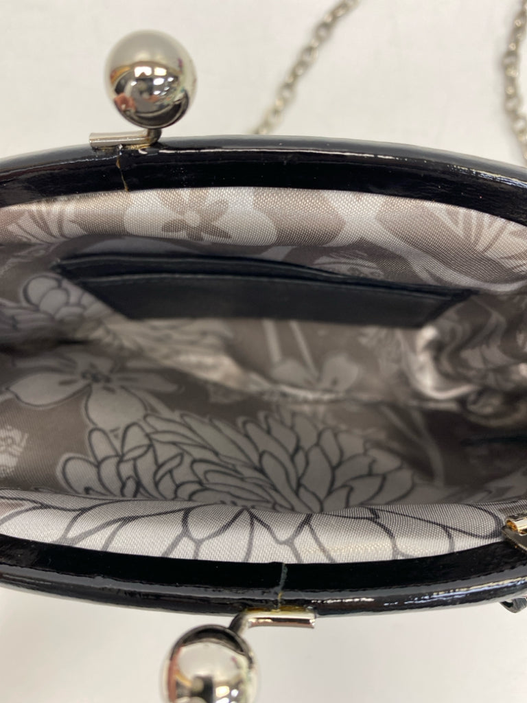 Black Green Sequined Handbag