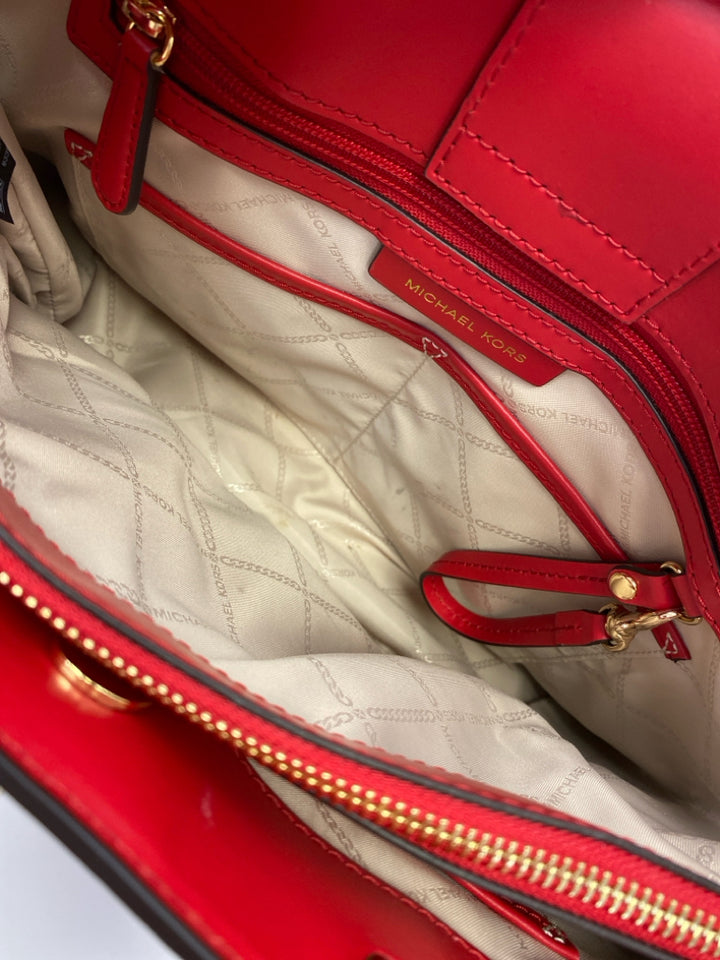 Michael Kors Red Signature Handbag