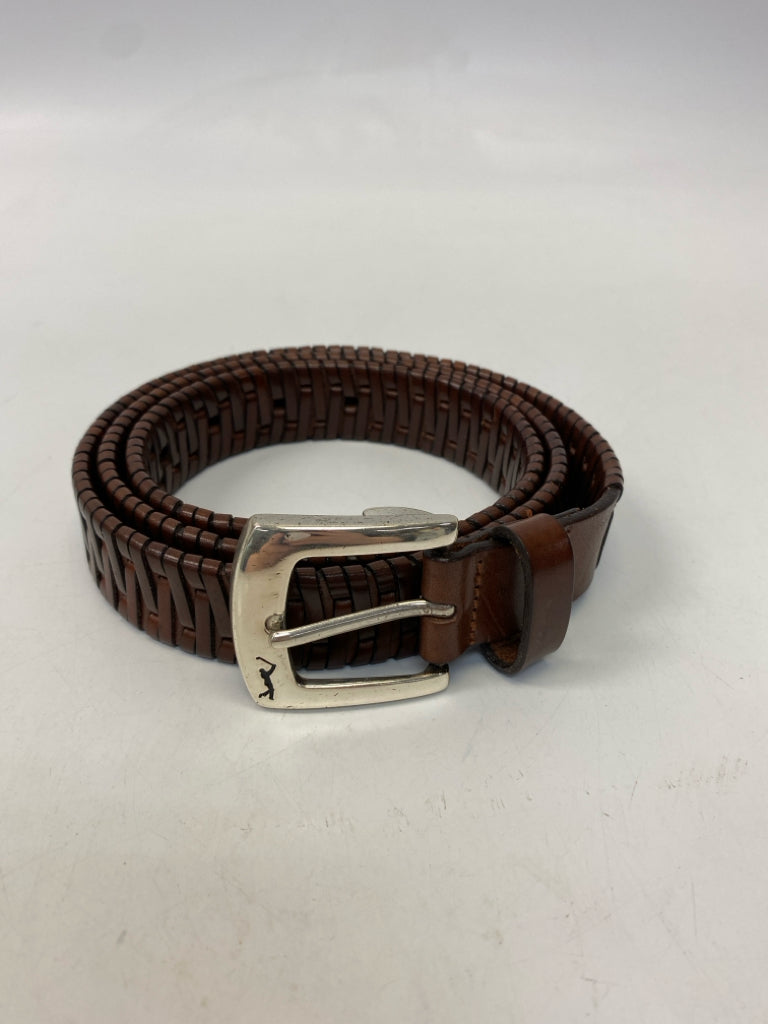 Size 40 Brown Braided Men&