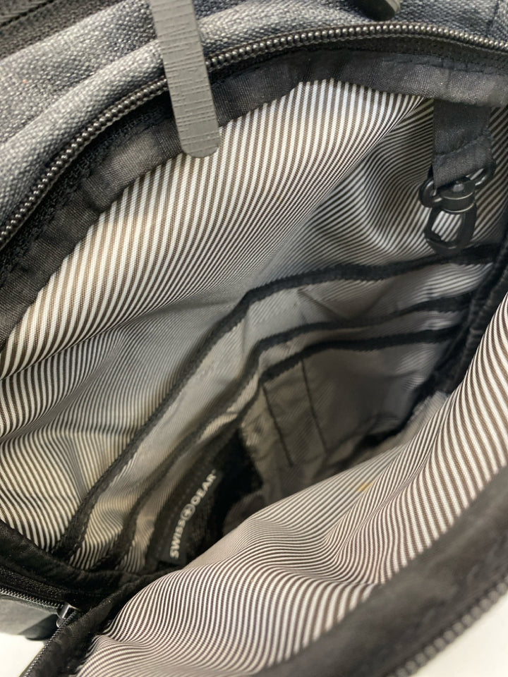 Swiss Gear Dark Gray Black Backpack