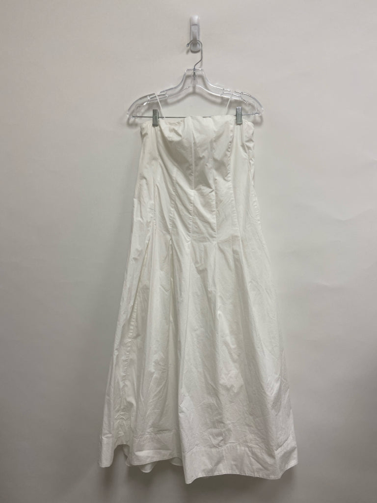 Size XL White Strapless Ladies Dress