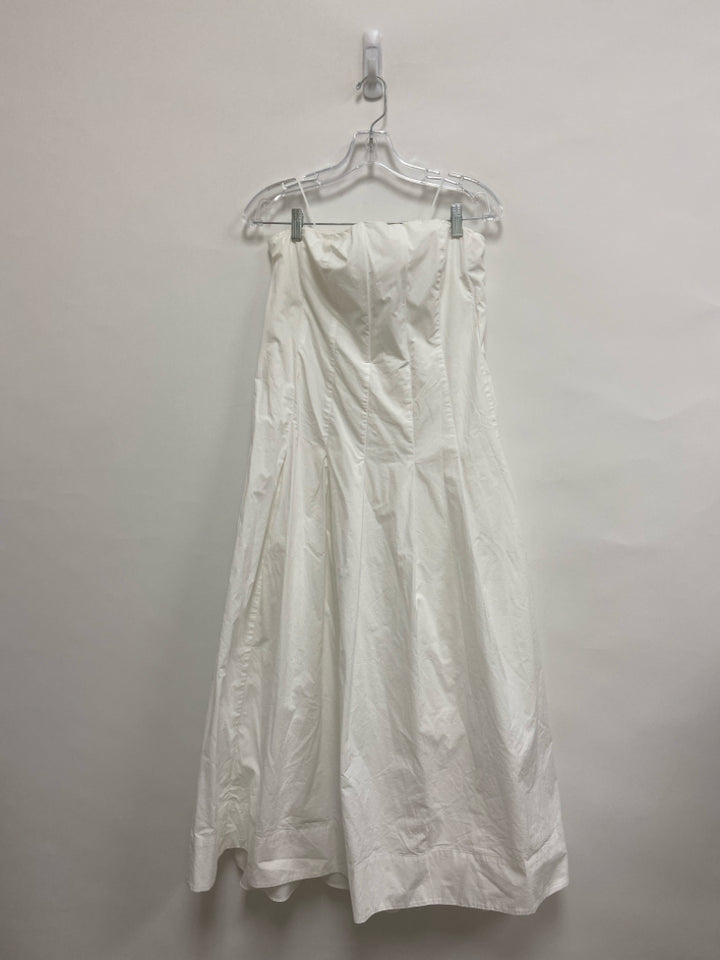 Size XL White Strapless Ladies Dress